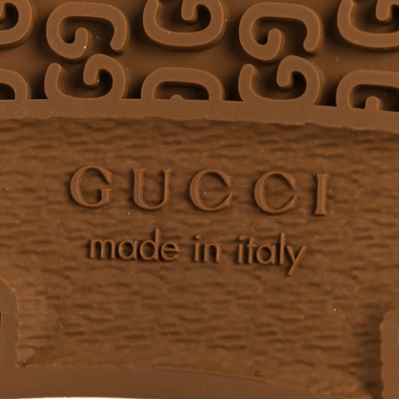 New GUCCI GG Canvas Web Apple Womens 1977 Tennis Sneakers 36 Ivory - Picture 5 of 7